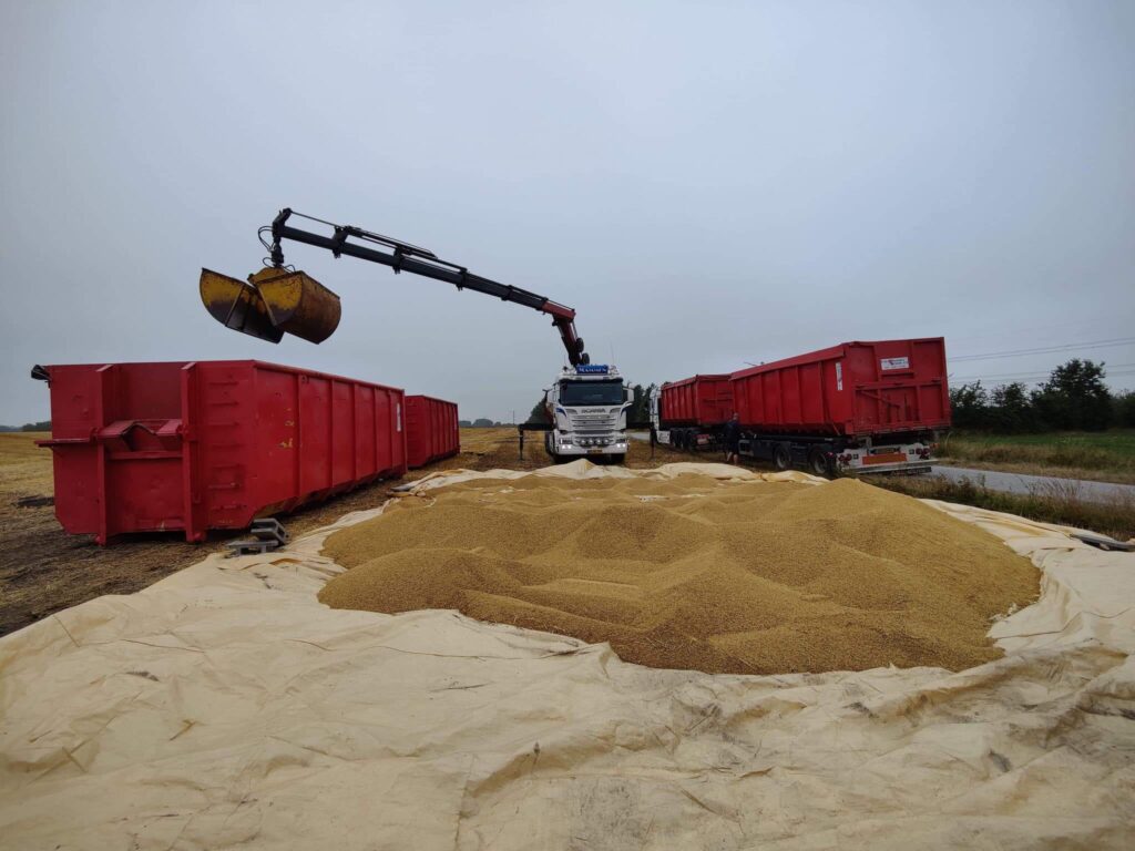 Transport sand